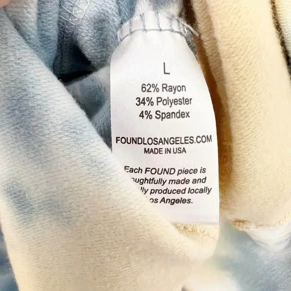 NWT FOUND Tie Dye Pullover Sweatshirt Top size Large - Picture 5 of 5